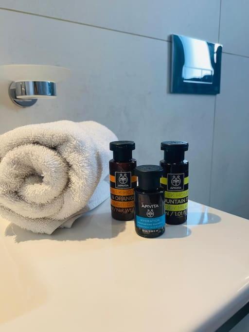 New 2Bd Aprt With Shared Rooftop Pool D3 Athen Eksteriør billede